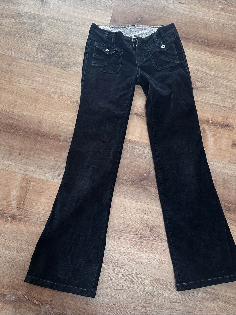 So Wear It Declare It Black Flare Jeans